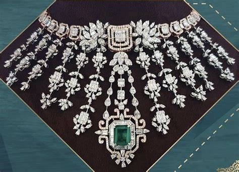 Pin By Arna On Diamond Jewelry Beaded Necklace Designs Bridal