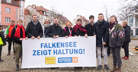 Falkensee Zeigt Haltung Jugendforum Falkensee