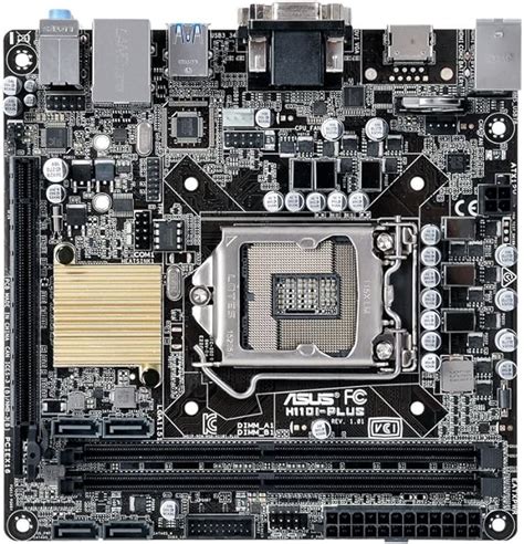 ASUS H110I PLUS CSM Mini ITX DDR4 LGA 1151 Motherboard Amazon Ca