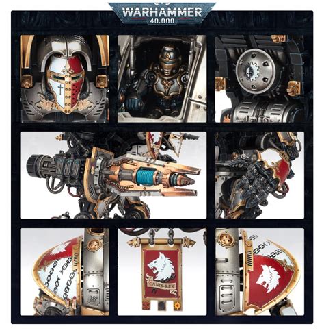 Warhammer 40K Knight Preceptor Canis Rex The Pub Game Store