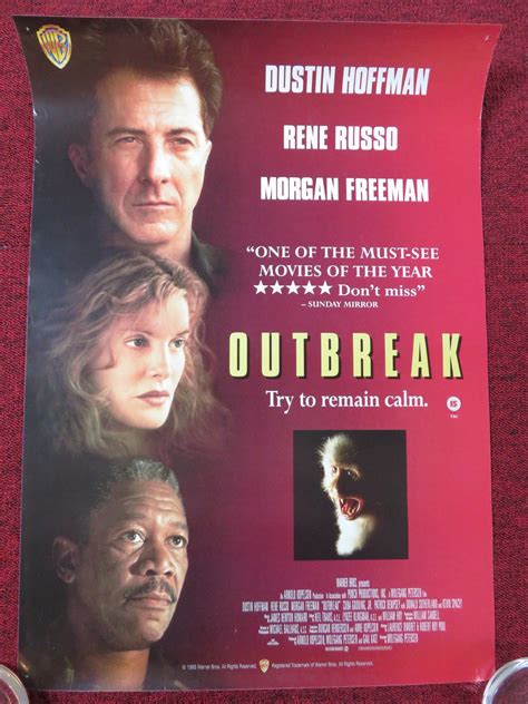 OUTBREAK VHS POSTER DUSTIN HOFFMAN RENE RUSSO 1995 – Rendezvous Cinema