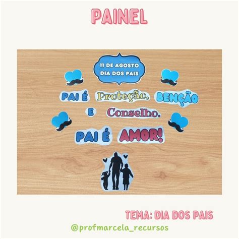 Painel Dia Dos Pais Educa Market