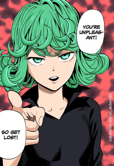 Tatsumakis First Appearance Manga Coloring Ronepunchman