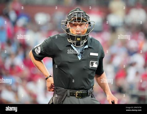 St Louis United States 14th Apr 2023 Home Plate Umpire Lance