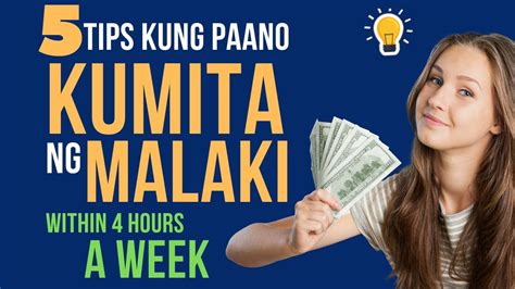 5 Tips Kung Paano Kumita Ng Malaki Within 4 Hours A Week YouTube