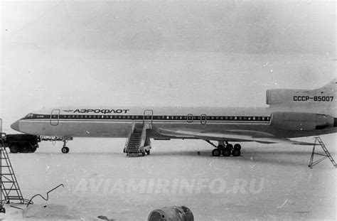 АвиаМИР инфо » ТЕХНИКА » Первые серийные «Ту»: Ту-154