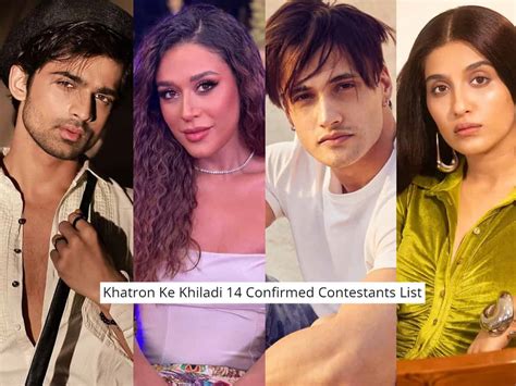 Khatron Ke Khiladi All Confirmed Contestants With Photos