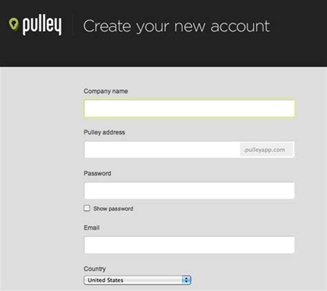 20 Great Sign Up Form Examples to Learn From | Design Shack