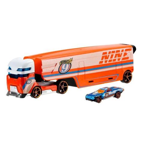 Hot Wheels Caminh O Transportador Speedway Hauler Mattel Caminh Es Motos E Nibus De