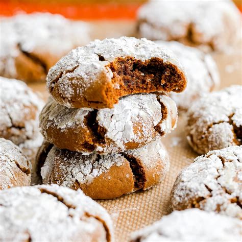 Ginger Crinkle Cookies Nora Cooks