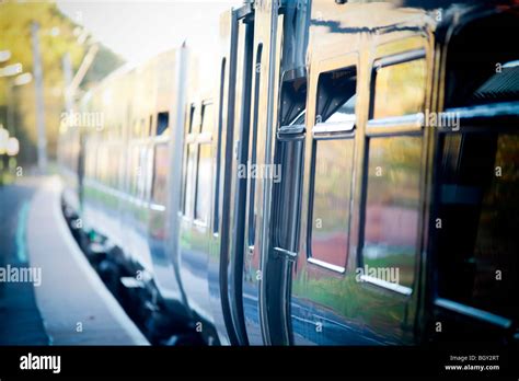 Longbridge train station, train, West Midlands Stock Photo - Alamy