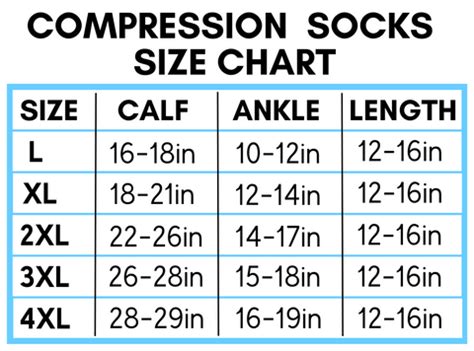 Compression Size Chart | TheGivenGet