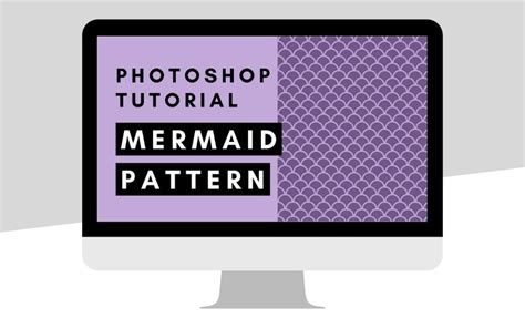 How To Make A Mermaid Scale Pattern In Photoshop Lemon Paper Lab