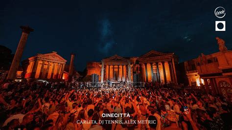 carlita dj tennis alex metric cinecitta  version youtube