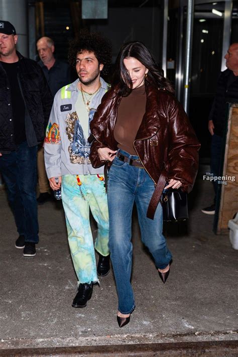 Selena Gomez Looks Hot In A See Through Shirt In Nyc Photos Thefappening