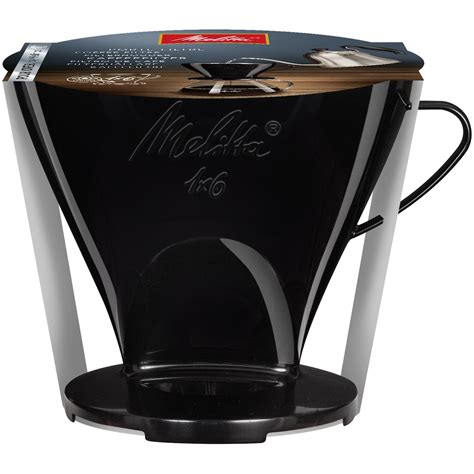 Porte filtre à café 1x6 noir MELITTA le porte filtre à Prix Carrefour