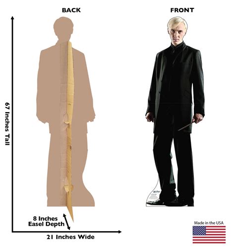 Life Size Draco Malfoy Cardboard Standup Cardboard Cutout