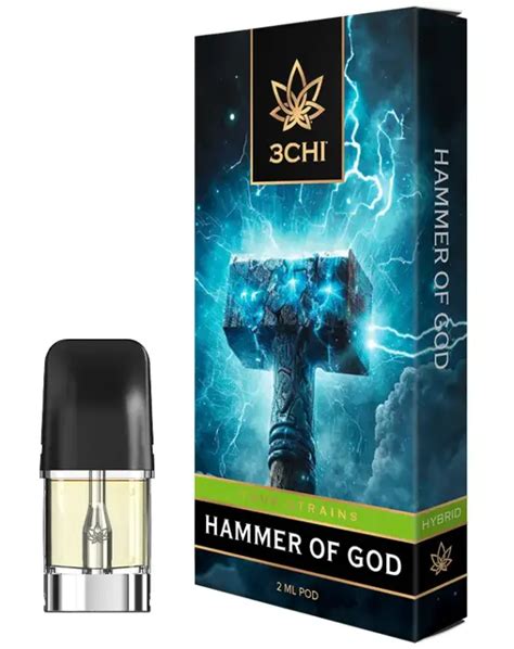 Hammer Of God Vape Pod By 3chi Hybrid 2ml Vape Pod