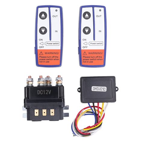 Contactor de relé de Solenoide de Cabrestante de 12 V 250 A con Kit de