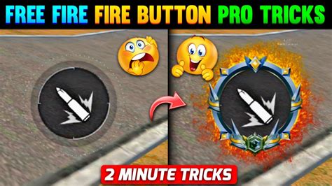 Fire Button Secret Trick In Free Fire Pro Player Settings Fire