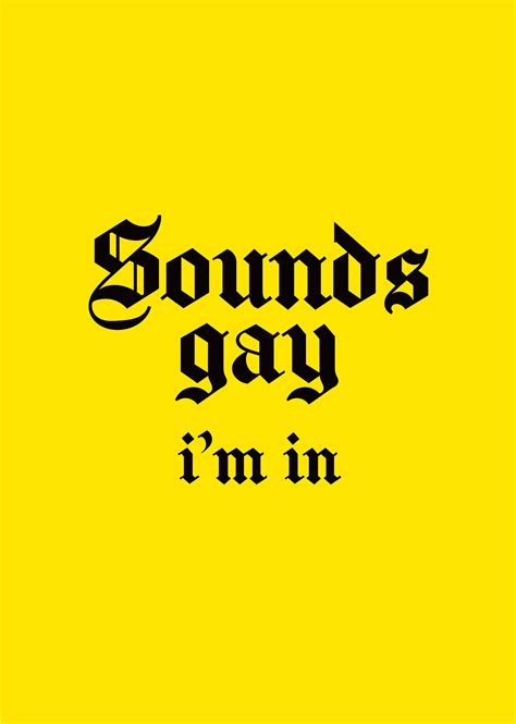 IMPRIMIR SÓLO Suena Gay Estoy en A o A Arte mural Etsy España