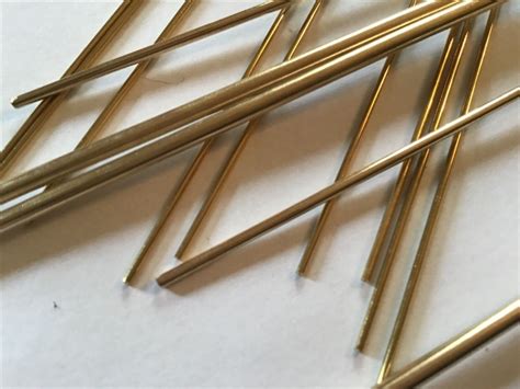 Model Engineering Brass Round Bar 1mm 1 5mm 2mm 2 5mm 3mm 2 38mm 1 58mm 3 18mm Ebay