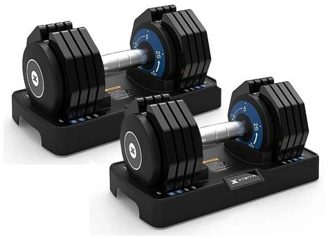 Регулируемые гантели XTERRA Fitness 5-25 кг (2 шт.) — купить в интернет ...
