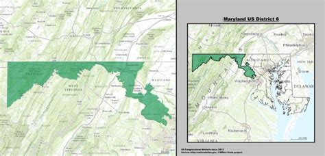 Maryland 6th District Map