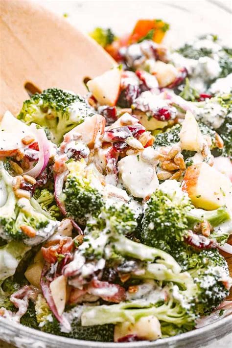 Easy And Healthy Broccoli Apple Salad Recipe Diethood