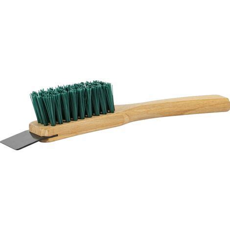 Arnold Brosse De Nettoyage Avec Racloir Pratique Pour Mat Riel De Jardinage