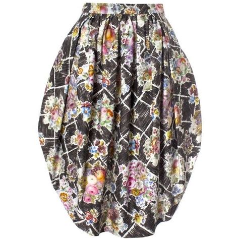 Vivienne Westwood Red Label Alien Skirt Flower Print Flower Print