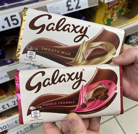 Well This Is New On Twitter New Look Galaxy 🍫 Out Now Galaxychocolate Galaxy Chocolate