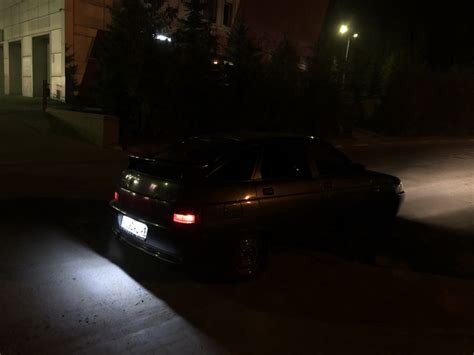 Подсветка номера ВАЗ 2112 — Lada 21124, 1,6 л, 2006 года | своими ...