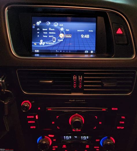 Installed Aftermarket Infotainment Head Unit With Android Auto In My