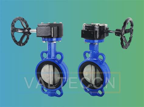 Dn Pn Wafer Butterfly Valve With Worm Gear For Sale Butterfly