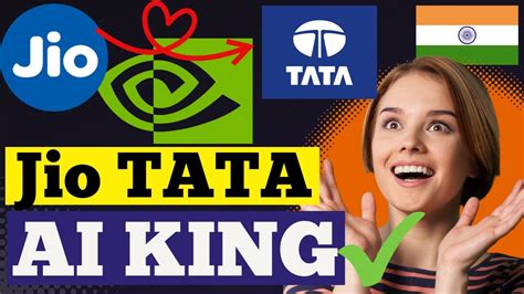 Jio Tata Nvidia Ai Partnership In India Tata Nvidia Ai Super Computer