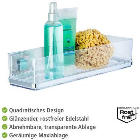 Etagère de douche murale WENKO Fixation Vaccum Loc sans perçage