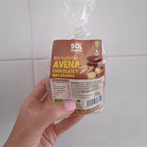 Sol Natural Bio Galletas Avena Chocolate Y Macadamia Reviews Abillion