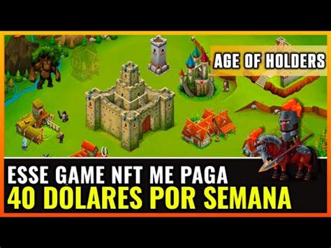 FAÇO 40 SEMANAL NESSE JOGO NFT BARATO PARA INICIAR E PAGANDO BEM AGE