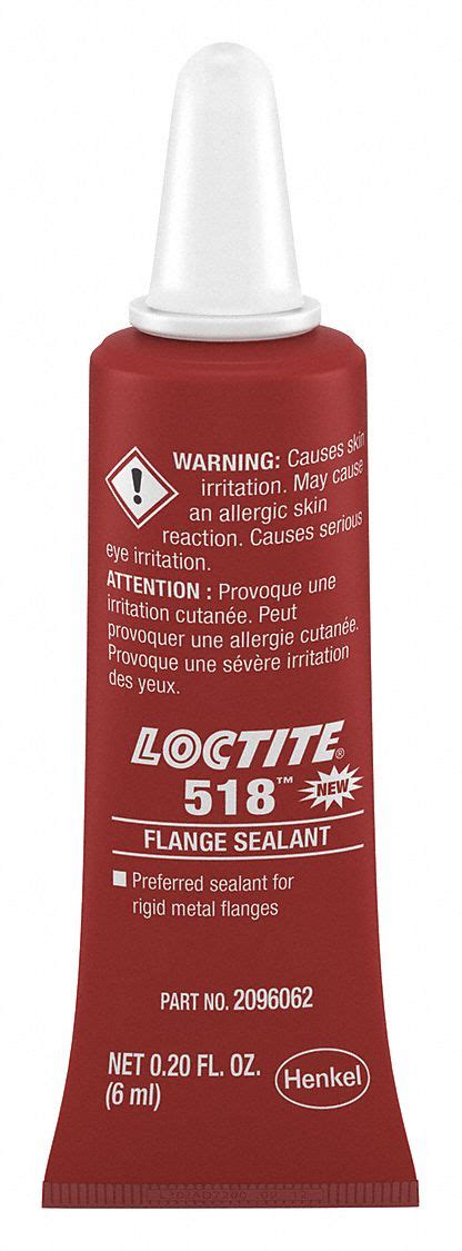 LOCTITE Anaerobic Gasket Sealant, -65 to 300°F Temp. Range, Full Cure 4 ...