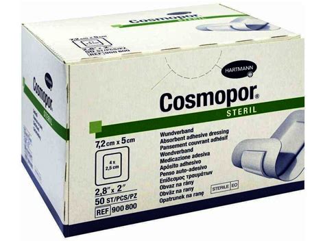 Paul Hartmann AG Cosmopor steril 5x7,2 cm 50 stück - Preise und ...