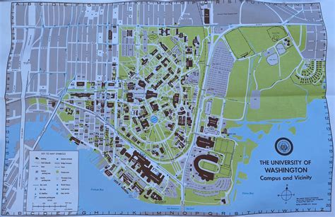 UW campus map from 1972 : r/Seattle