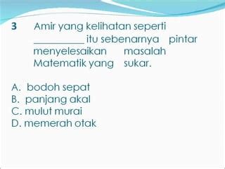 Latihan Peribahasa Ppt