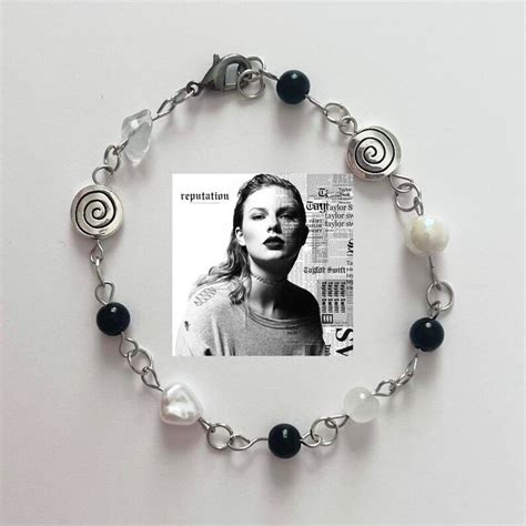 Taylor Swift Reputation Bracelet - Etsy