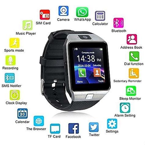 DZ09 Smart Watch For Men And Women Daraz Np