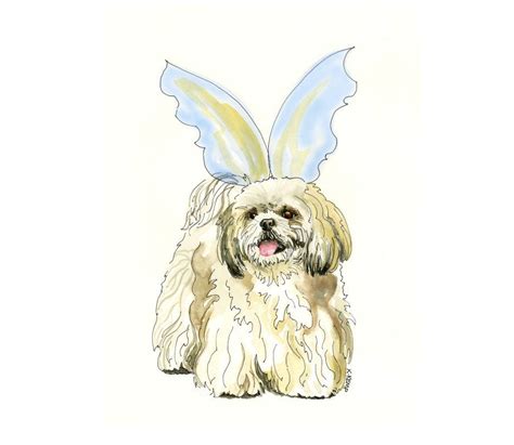 How To Draw Angel Wings On A Dog - ANGEL PAINTING IDEAS