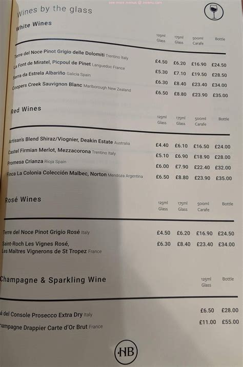 Menu at The Secret Diner restaurant, Sudbury