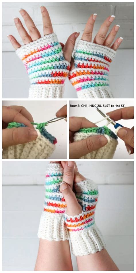 Crochet Wrist Warmers Free Pattern - Crochet Kingdom