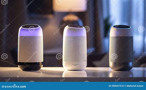 A Photo of AI - Powered Voice Assistants Stock Illustration ...