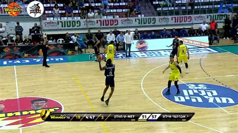 Rafi Menco Points In Hapoel Eilat Vs Hapoel Unet Holon YouTube